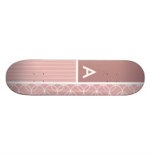 Mauve Circles; Circle Pattern Skate Decks