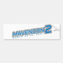 MavenCon 2 Bumper Sticker