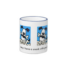 May I have a snack with you? Mugs