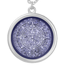 mayan calendar personalized necklace