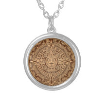 Mayan Calendar Pendant