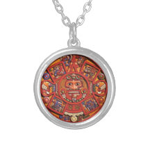 Mayan Calendar Pendants