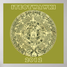 Mayan Calendar Print