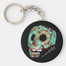 Mayan Mask-2012 Key Chain