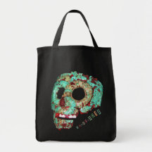 Mayan Mask-2012 Tote Bags