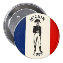 McCain Napoleon 3-Inch Button