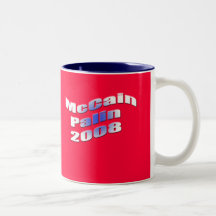 McCain Palin 2008 Mugs