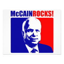 McCain Rocks! Personalized Announcement