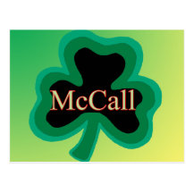 McCall Family Post Card
