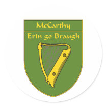 McCarthy 1798 Flag Shield stickers
