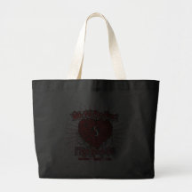 MDS Heart I Fight Like A Girl Canvas Bags