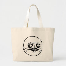 Me Gusta face Canvas Bags