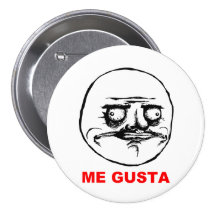 Me Gusta Rage Face Meme Pin