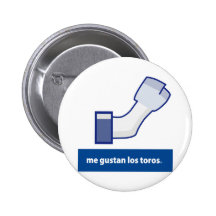 Me gustan los toros botón