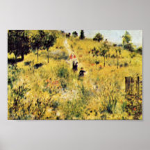 Meadow By Pierre-Auguste Renoir (Best Quality) Posters