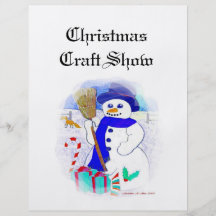 Meadow Snowman Flyer