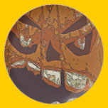 MEAN PUMPKIN PLATE plates