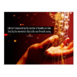 Measuring Life Postcard