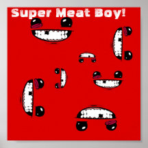 Meat Boy Poster