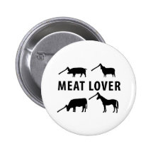 meat lover axe pinback buttons
