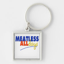 Meatless All Days Key Chain
