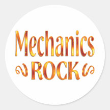 Mechanics Rock Sticker