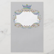 Medallion with Crown Flyer Announcement
