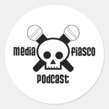 Media Fiasco Podcast Stickers