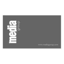 Media group - business cards