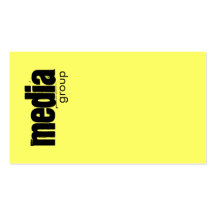 Media group - business cards