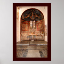 Mediaeval Frescoes Poster
