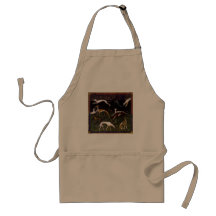 'Mediaeval Greyhounds' Aprons