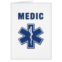 Medic Star of Life Cards