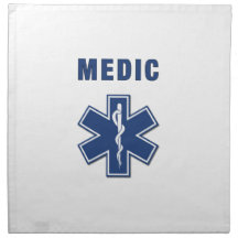 Medic Star Of Life Napkins