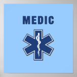 Medic Star of Life Posters