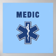 Medic Star of Life Posters
