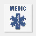 Medic Star of Life Refrigerator Magnets