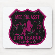 Medical Asst Diva League Mouse Mat