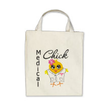Medical Chick Occupation Tote Bag