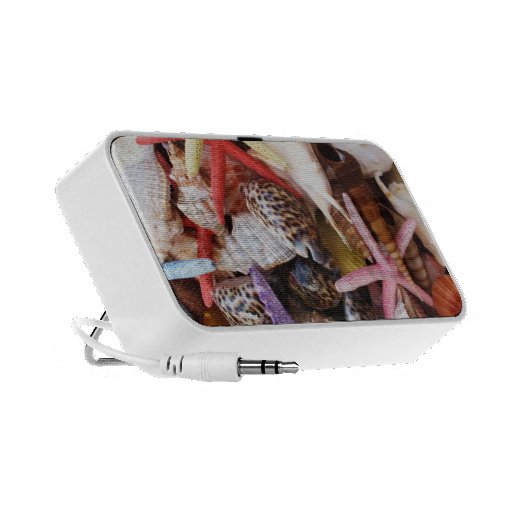 Mediterranean sea shells and starfish iPhone speakers