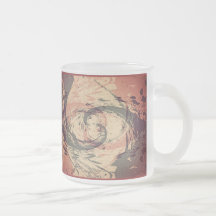 Meet Me In The Middle - Fractal Coffee Mugs