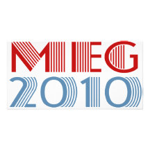 Meg 2010 (for governor) custom photo card