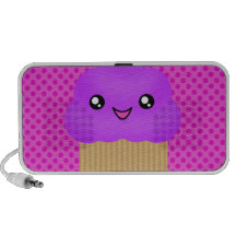 Mega Kawaii Cute Grape Cupcake Speaker