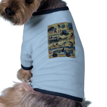 Melange of fashionable vehicles by   Notayuki Dog Clothing