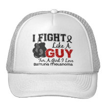 Melanoma Fight Like A Guy 15 Mesh Hats