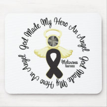 Melanoma God Made My Hero An Angel Mousepad