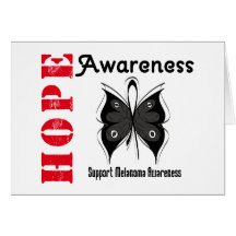 Melanoma Hope Awareness Greeting Card