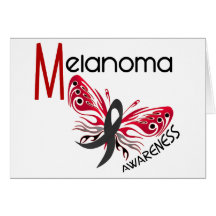 Melanoma / Skin Cancer BUTTERFLY 3.1 Cards
