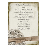 Melinda Vintage Lace Invitation