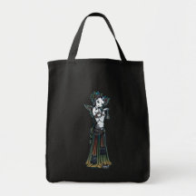 "Melita" Gothic Tribal Fusion Dancer Canvas Tote Bag